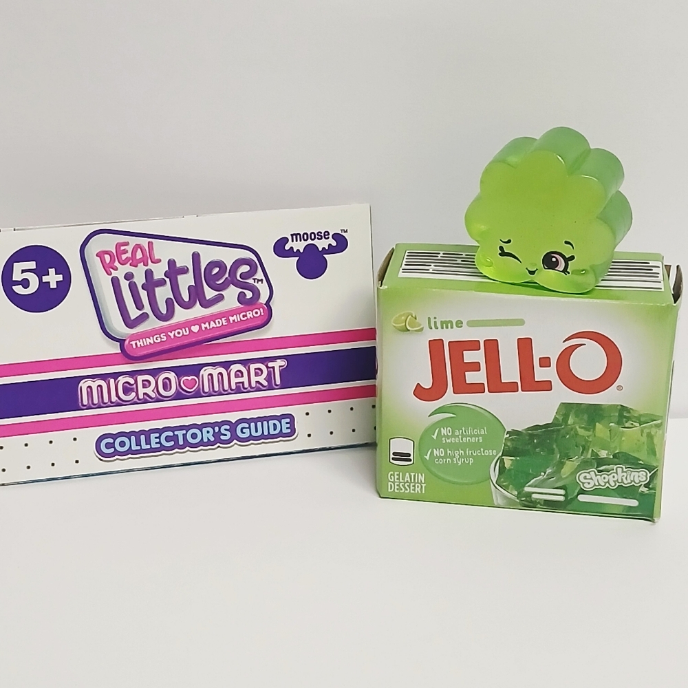 Shopkins Real Littles Micro Mart Levi Lime Jello